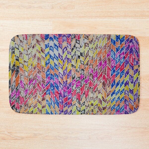 Item preview, Geometric Impressions Lemon Cherry designed and sold by Sarah Kurdila.