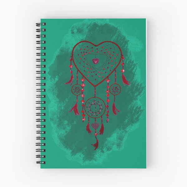 Item preview, Heart Dreamcatcher: green background designed and sold by Wundorsmid.