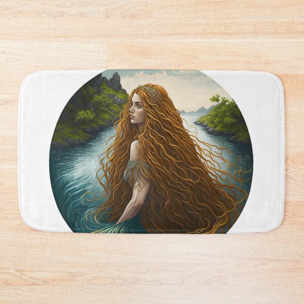 Item preview, Celtic fairy Gwragged Annwn, maiden of the lake. designed and sold by Náiade's  Room.