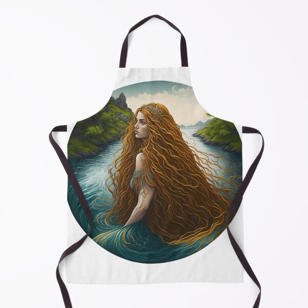 Item preview, Celtic fairy Gwragged Annwn, maiden of the lake. designed and sold by Náiade's Room.