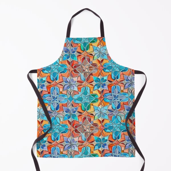 Item preview, Mosaic-Inspired Print Art: Vibrant Patterns designed and sold by GiveMeMood.