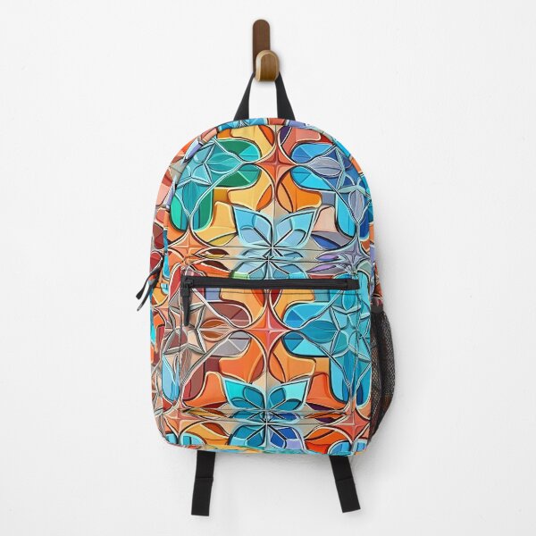 Item preview, Mosaic-Inspired Print Art: Vibrant Patterns designed and sold by GiveMeMood.
