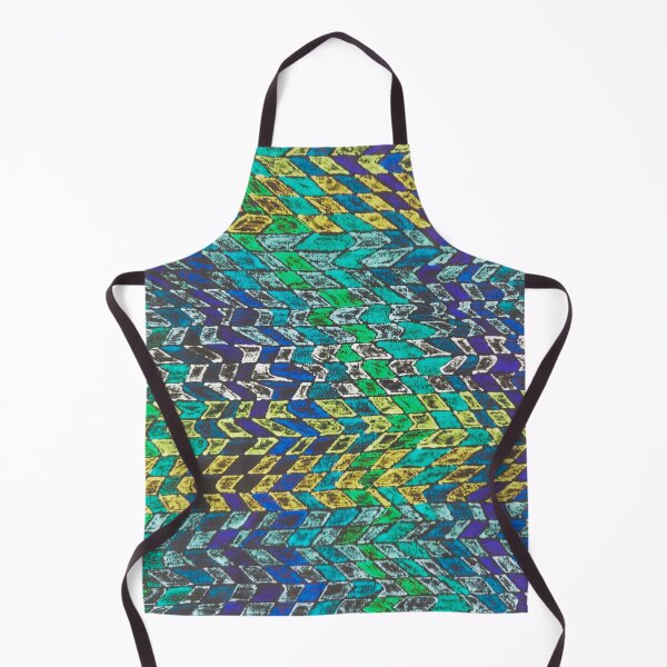 Item preview, Geometric Impressions Blueberry Mint designed and sold by Sarah Kurdila.