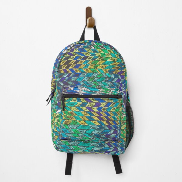 Item preview, Geometric Impressions Blueberry Mint designed and sold by Sarah Kurdila.