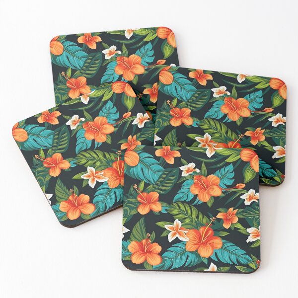 Item preview, Acrylic Pastel Hawaiian Flower | Hawaii Tropical Aloha Flora | Summer Flowers Inspired By Nature designed and sold by BoredF.