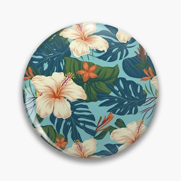 Item preview, Lindas flores hawaianas retro | flores tropicales hawaianas | Aloha de la vendimia designed and sold by BoredF.
