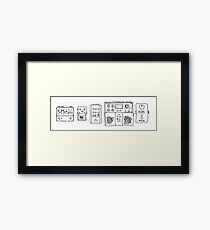 Pedals Framed Print