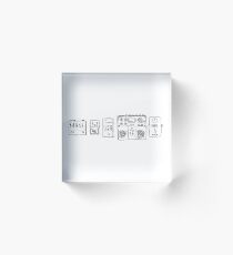Pedals Acrylic Block