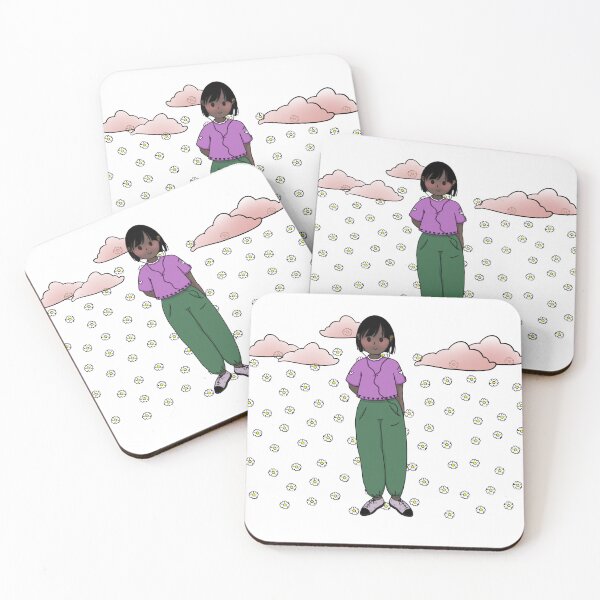 Item preview, Chica escuchando música  designed and sold by LiberumAqua.