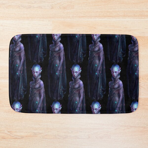Item preview, Standalone Beautiful Female Alien with Cyan Eyes designed and sold by LovelaceVisuals.
