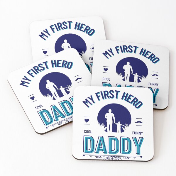Item preview, Daddy my first hero  designed and sold by nickardi.