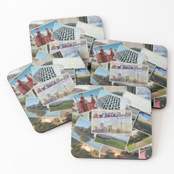 Item preview, Greetings from Auckland in New Zealand Vintage style retro souvenir designed and sold by DeveloperProp0.