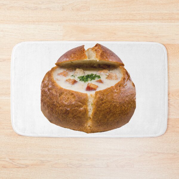 Item preview, New England Clam Chowder Bread Bowl  designed and sold by BravuraMedia.