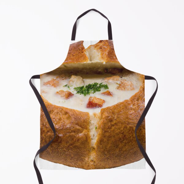 Item preview, New England Clam Chowder Bread Bowl designed and sold by BravuraMedia.