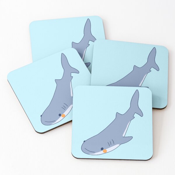 Item preview, Cute white Shark  designed and sold by Mayarart.