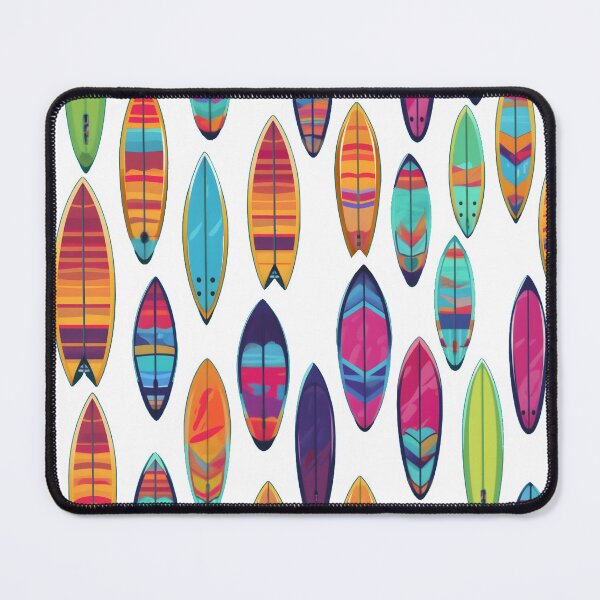 Item preview, Colorful surfboard Pattern designed and sold by PrintAlchemist.