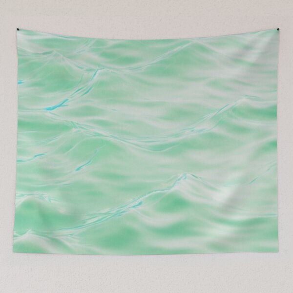 Item preview, Sea Foam Green Calm And Tranquil Ocean Waves Lapping In The Shallows designed and sold by BBGIFTSUK.