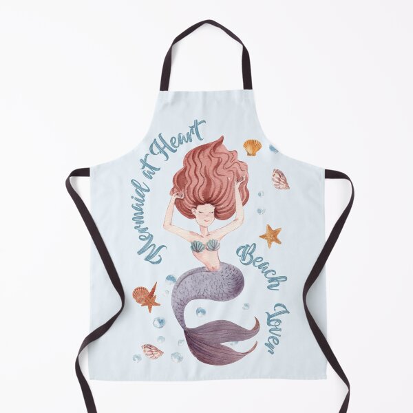 Item preview, Mermaid at Heart, Beach Lover - Funny Beach Quote designed and sold by Heartee.
