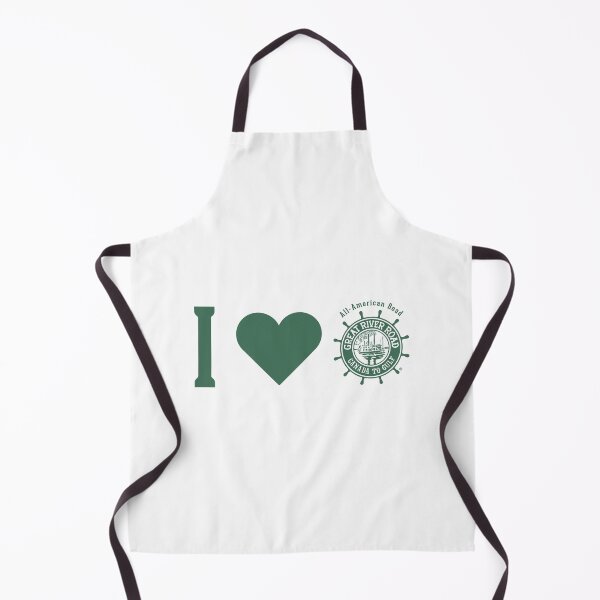 Item preview, I Love GRR - Paddle Wheel Logo - Green designed and sold by Great River Road Store.