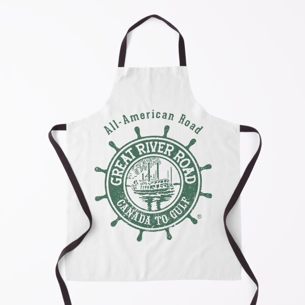 Item preview, Paddle Wheel - Distressed Logo - Green designed and sold by Great River Road Store.
