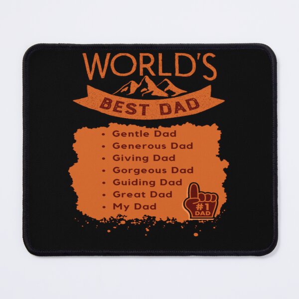 Item preview, World Best Dad - Father's Day designed and sold by Lovegesture.