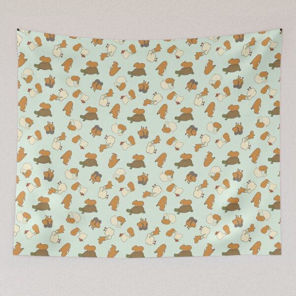 Item preview, Capybara and friends designed and sold by Won Tsuen.