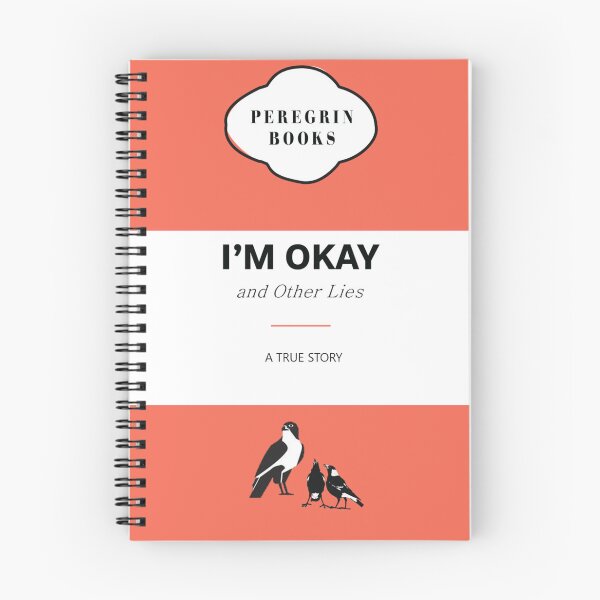 Item preview, I'm Okay and Other Lies - Parody Book Cover designed and sold by Corinne Alexa Jackson.