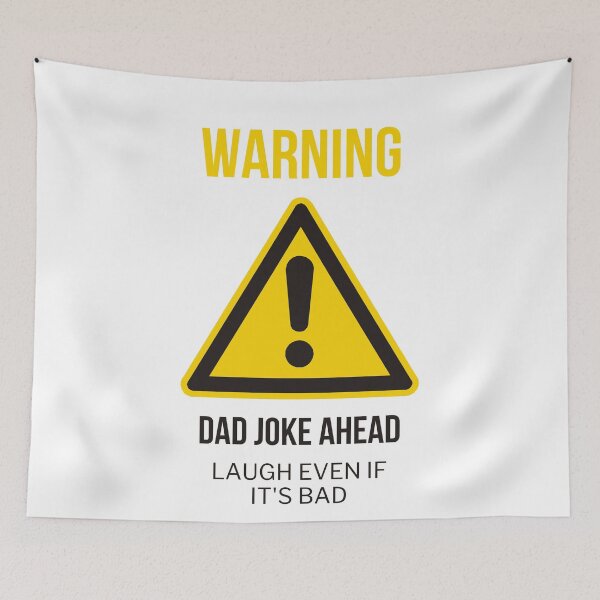 Item preview, Warning dad joke ahead designed and sold by SnapMood.