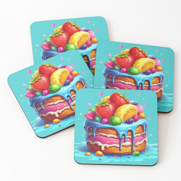 Item preview, Magical Rainbow Fruit Cake designed and sold by RingLeaderMomma.