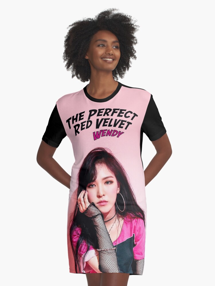 RV WENDY The Perfect Red Velvet 01 Graphic T Shirt Dress for Sale by nurfzr Redbubble