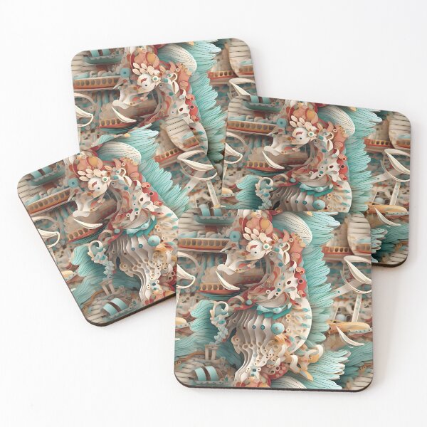 Item preview, Beach life trippy seahorse  designed and sold by BopBopShop.