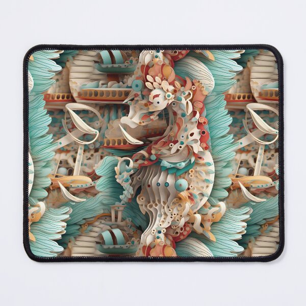 Item preview, Beach life trippy seahorse  designed and sold by BopBopShop.