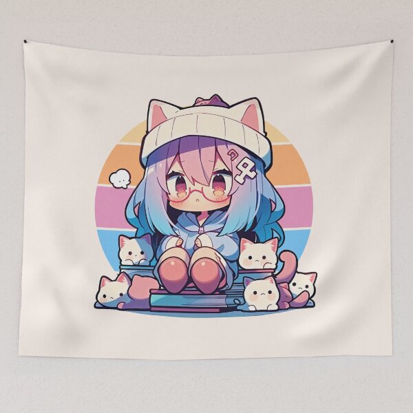 Item preview, Purrfect Storyteller designed and sold by Chibi Cat Art Corner.