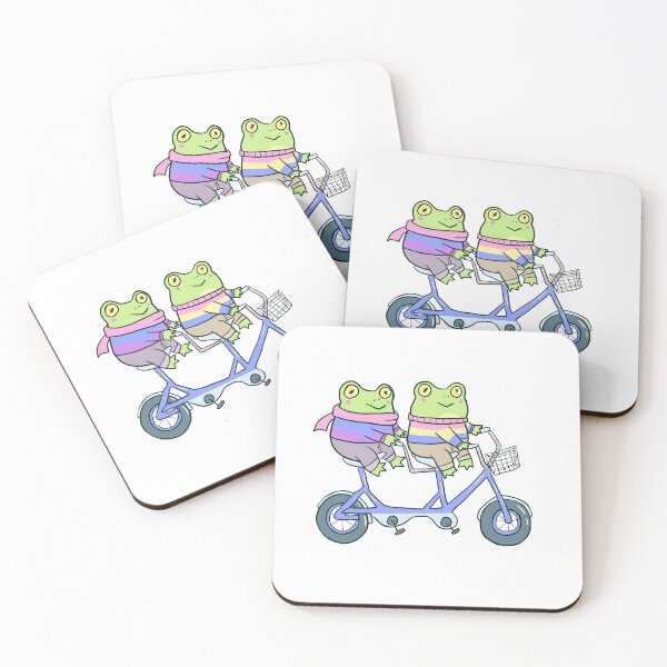Item preview, Bi Pan Pride Frogs on a Bike designed and sold by Frog-core.