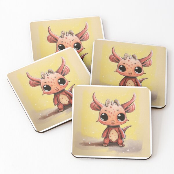 Item preview, Cute Pink Pig Dragon Child Illustration designed and sold by SubtleSplit.
