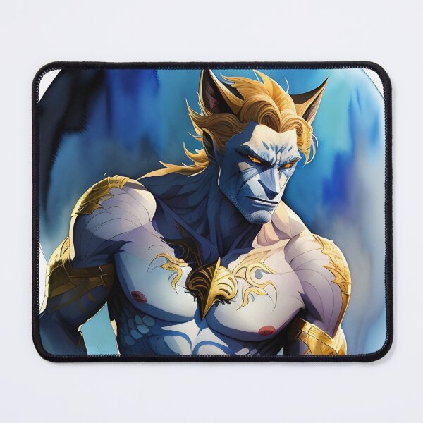 Item preview, Sexy Blue Gold Werewolf Man designed and sold by Erika V..