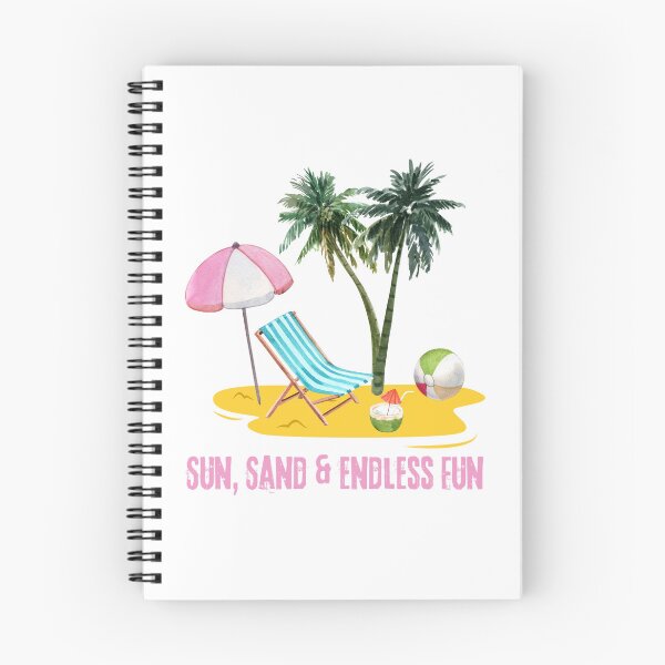 Item preview, Sun, Sand And Endless Fun - Funny Beach Quote designed and sold by Heartee.