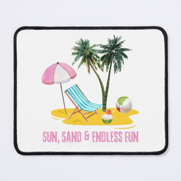 Item preview, Sun, Sand And Endless Fun - Funny Beach Quote designed and sold by Heartee.