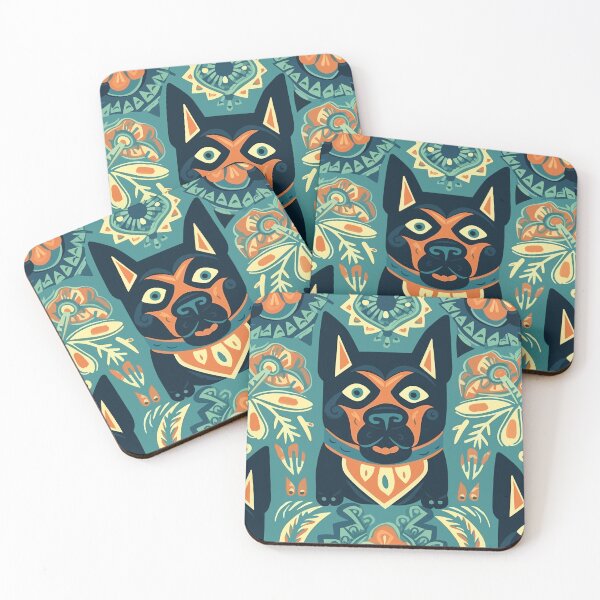 Item preview, Fun Tiki Dog Graphic designed and sold by TraditionalCA.