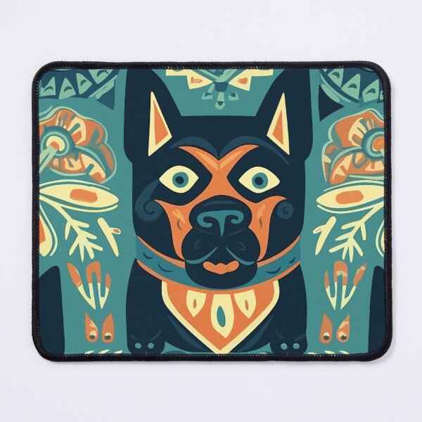 Item preview, Fun Tiki Dog Graphic designed and sold by TraditionalCA.