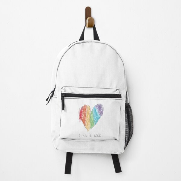 Item preview, Child drawing LGBT heart - love is love designed and sold by BeastlyBestie.