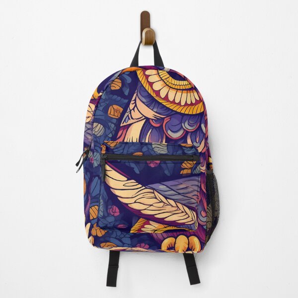 Item preview, Geometric Retro Owl Abstract Symmetrical Gem Color Palette designed and sold by SweetWhiskers.