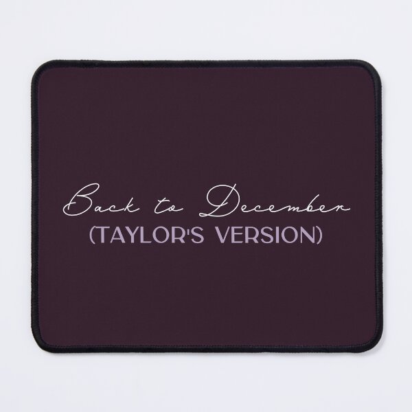 Item preview, Back To December Taylors Version designed and sold by bombalurina.
