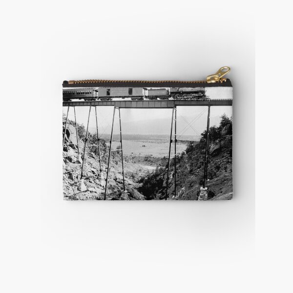 Item preview, Locomotive on High Bridge in Colorado c. 1880 designed and sold by Daniel Hagerman.