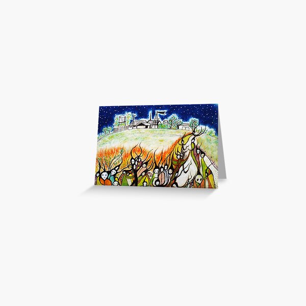Spirits of the Flame Greeting Card