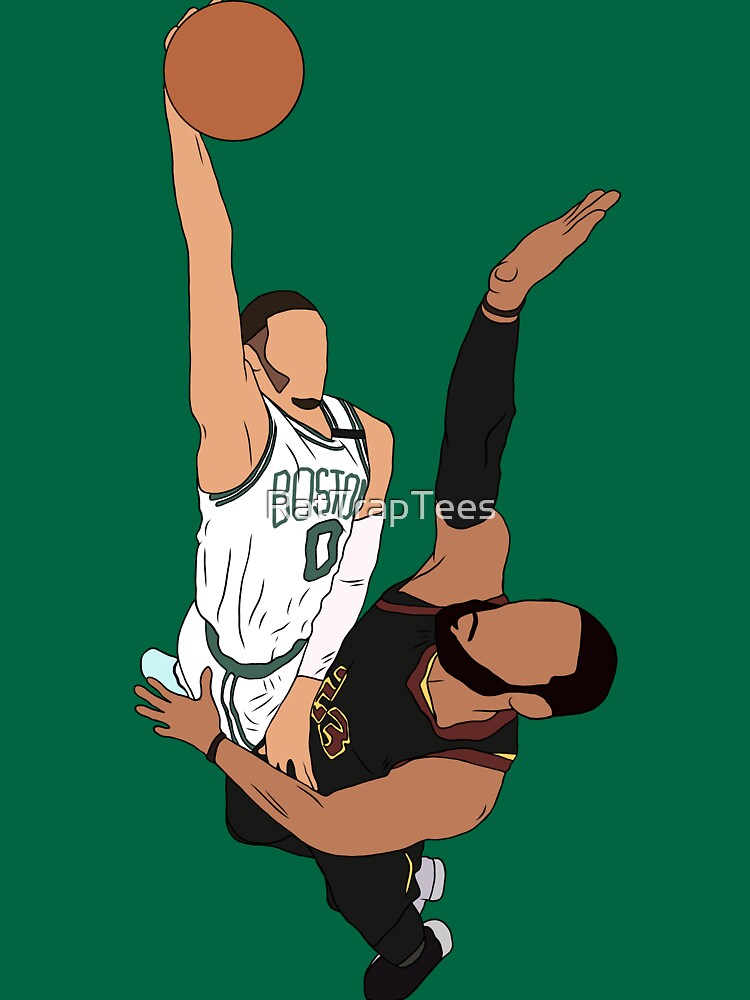 Boston Celtics Jayson Tatum Slam Dunk T-Shirt 