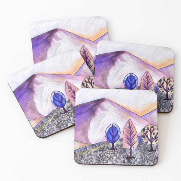 Item preview, Sunflare over the mountain designed and sold by WiseArtyAnswers.