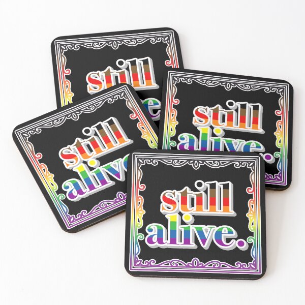 Item preview, "still alive." lgbtq pride designed and sold by bees-illustrate.