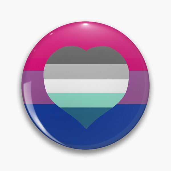 Item preview, Frayromantic Bisexual Flag designed and sold by SanguineDesigns.