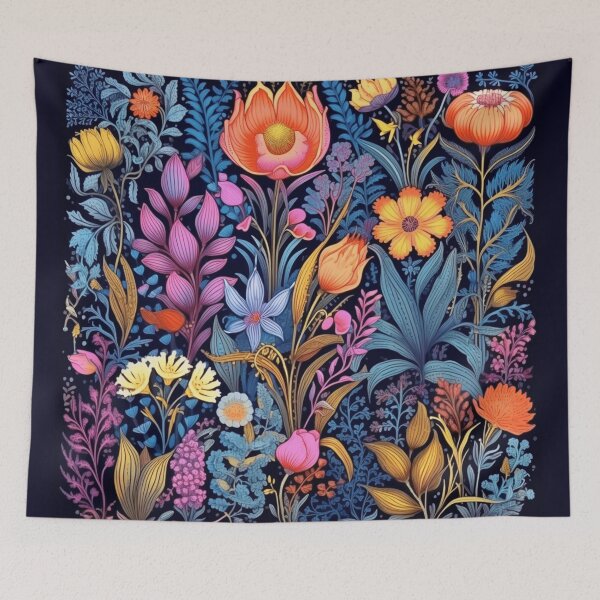 Item preview, Attractive print. Wild flower art. designed and sold by SBD-Shop.